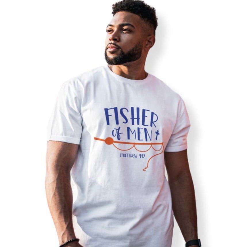 Fisher of Men Jersey Short Sleeve T-Shirt - Jesus Passion Apparel