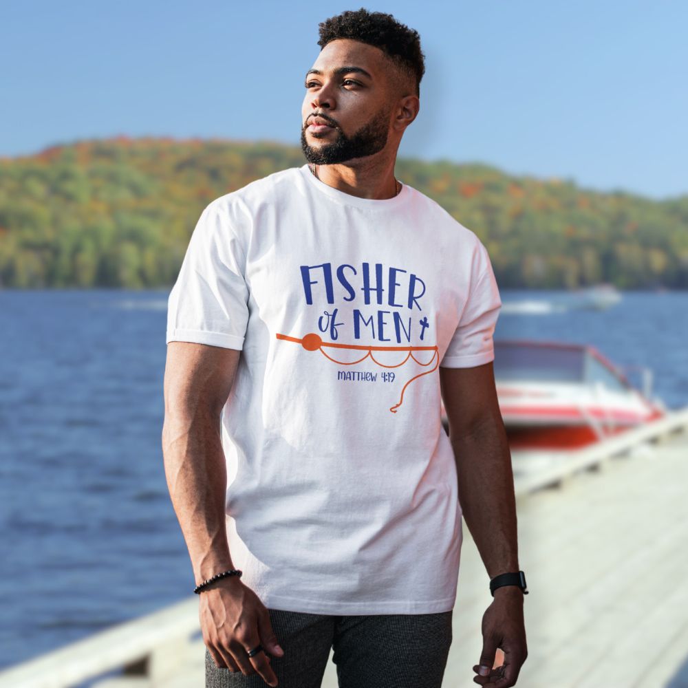 Fisher of Men Jersey Short Sleeve T-Shirt - Jesus Passion Apparel