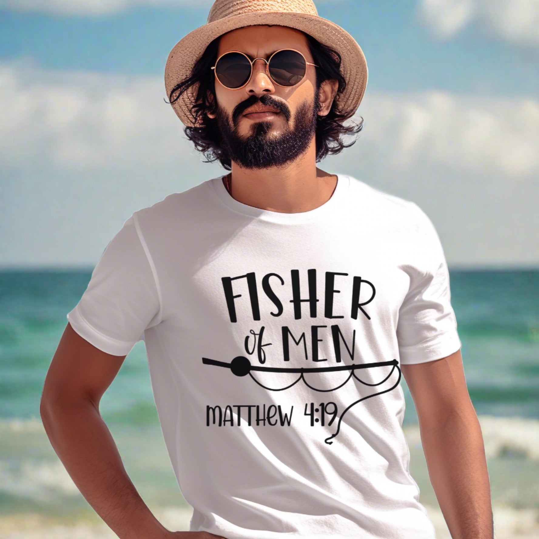 Fisher of Men Men's Jersey Short Sleeve Tee - Jesus Passion Apparel