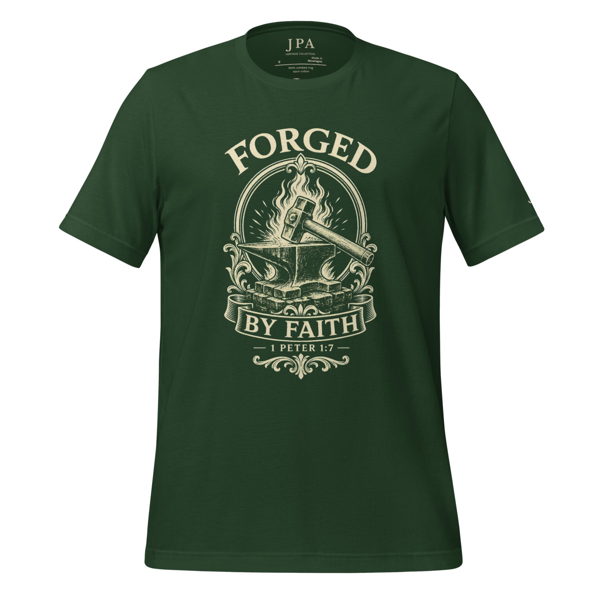 Forged By Faith Tee