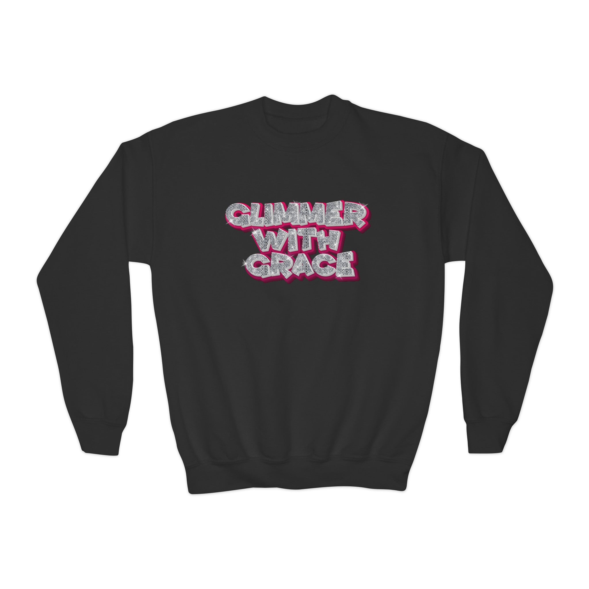 Glimmer with Grace Youth Crewneck Sweatshirt - Jesus Passion Apparel