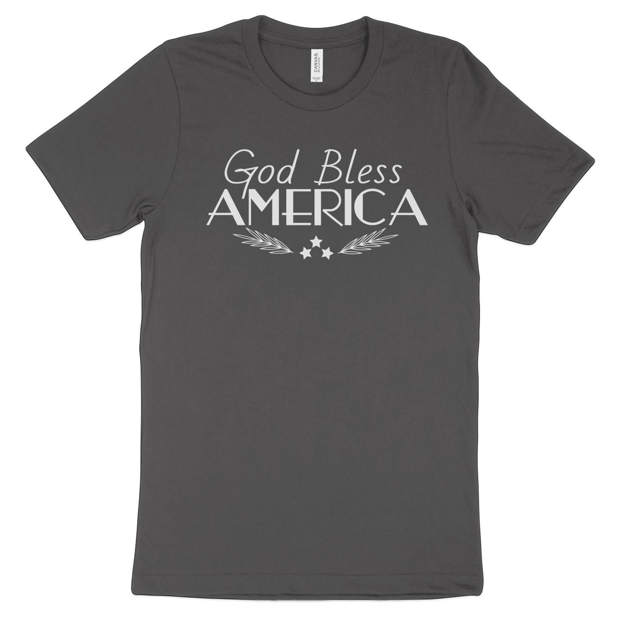 God Bless America Women's Short Sleeve T-shirt - Jesus Passion Apparel