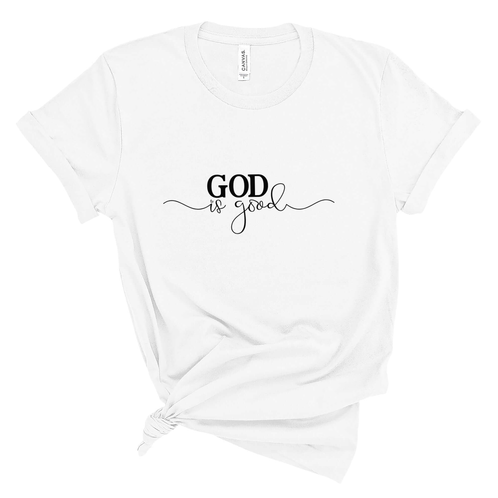 God Is Good Women's Short Sleeve Tee - Jesus Passion Apparel