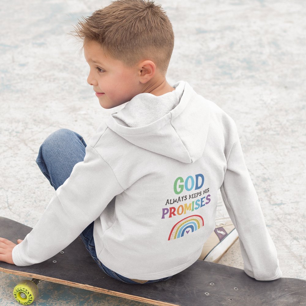 God Keeps Promises Youth Hoodie - Jesus Passion Apparel