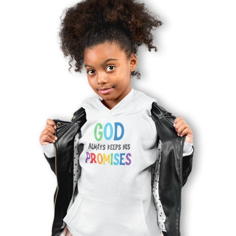 God Keeps Promises Youth Hoodie - Jesus Passion Apparel