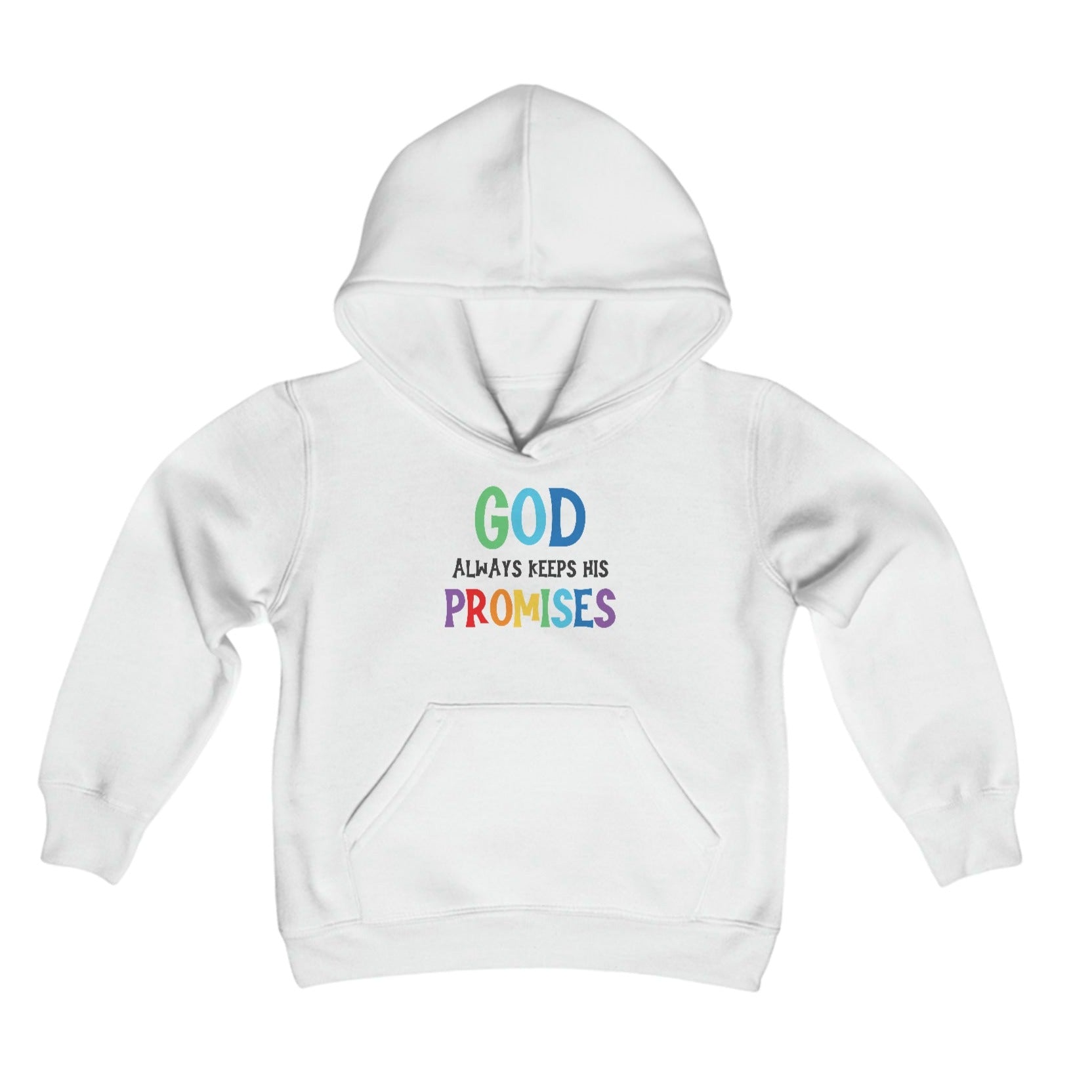 God Keeps Promises Youth Hoodie - Jesus Passion Apparel