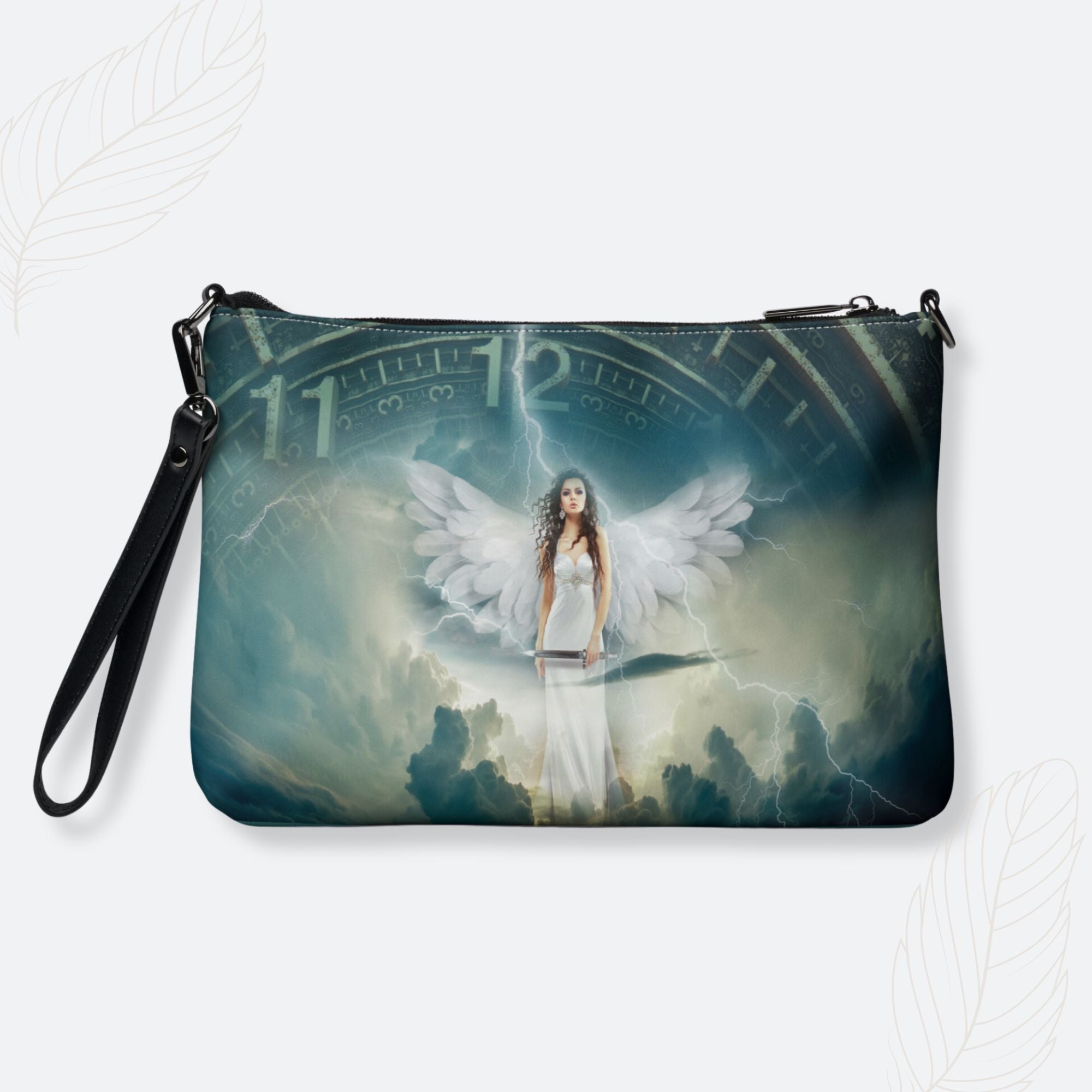 Guardian Angel at Midnight Crossbody Bag - Jesus Passion Apparel