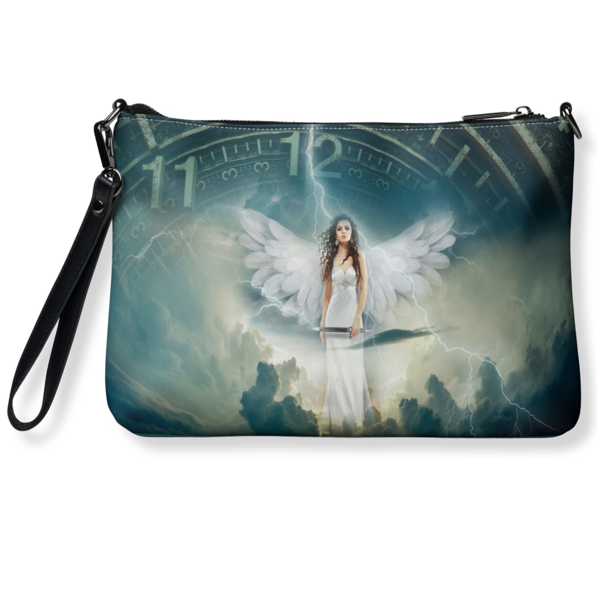 Guardian Angel at Midnight Crossbody Bag - Jesus Passion Apparel