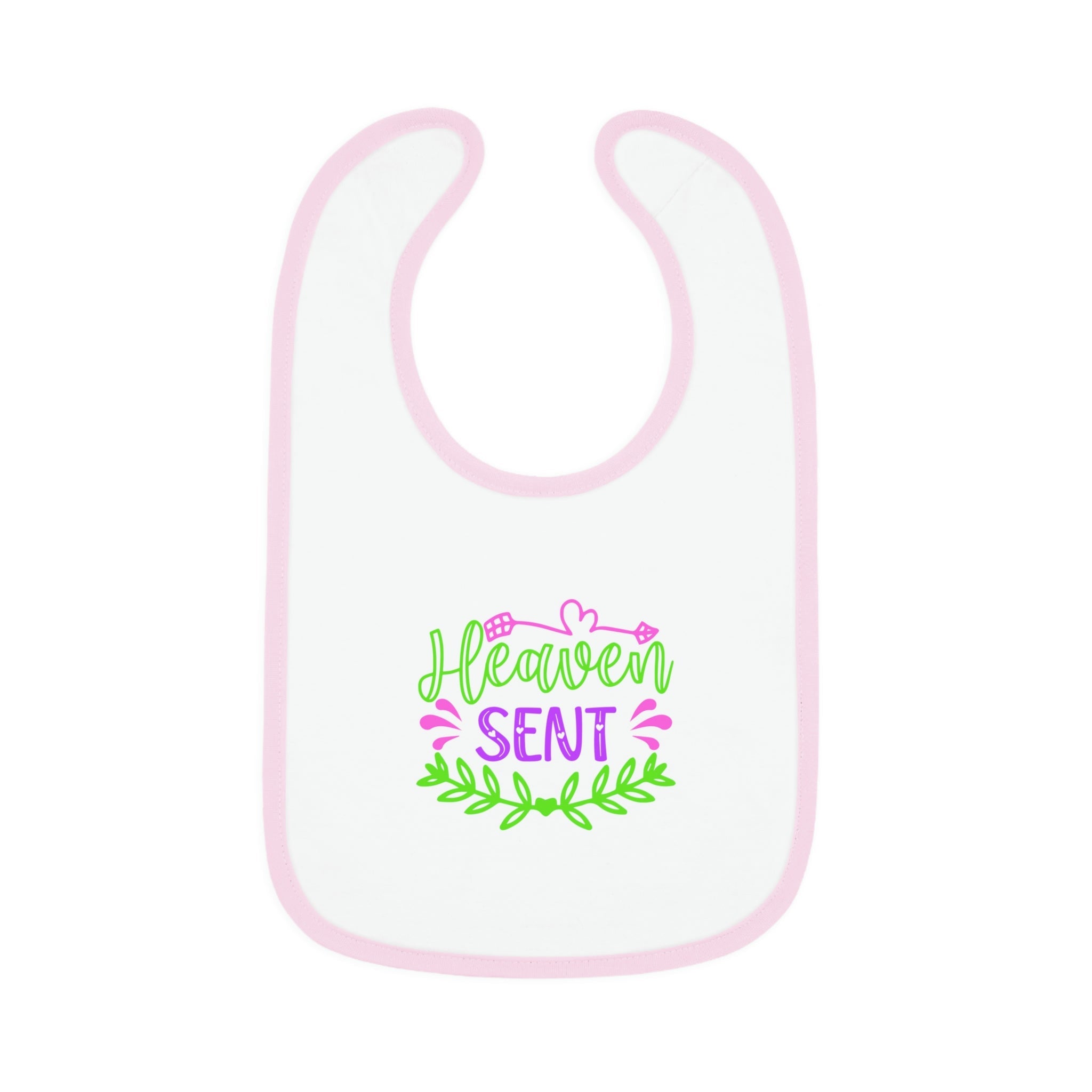 Heaven Sent Baby Jersey Bib - Jesus Passion Apparel