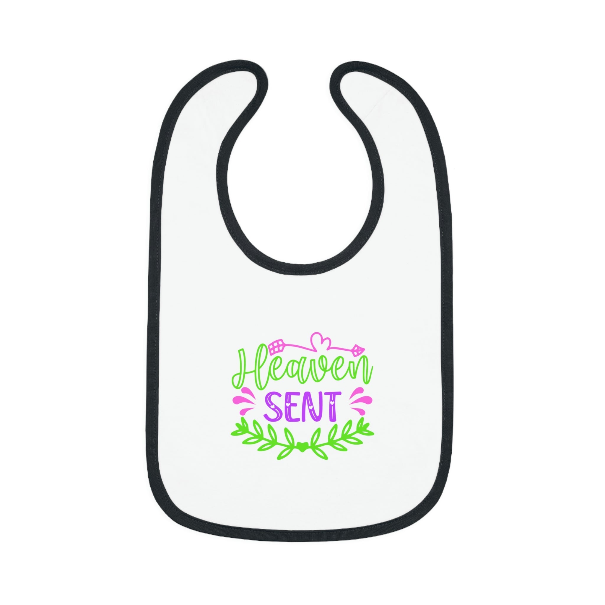 Heaven Sent Baby Jersey Bib - Jesus Passion Apparel