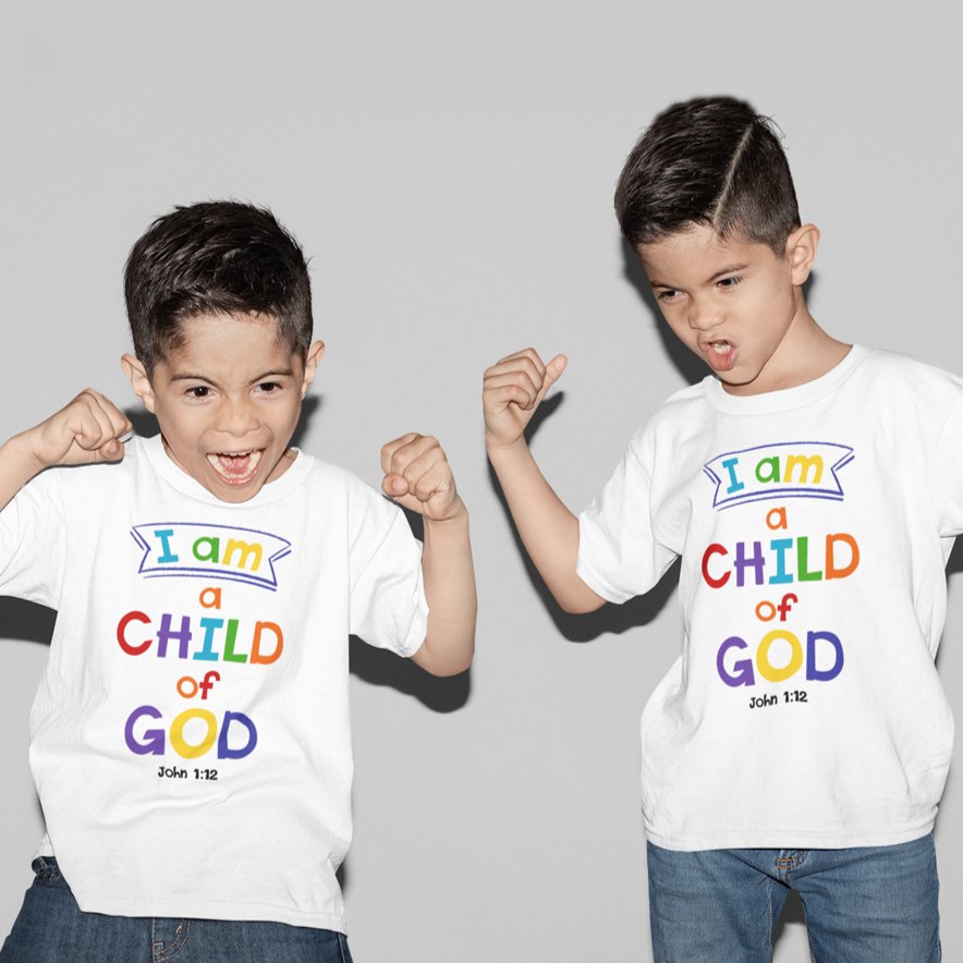 I am a Child of God Youth Unisex Relaxed Fit T-Shirt - Jesus Passion Apparel