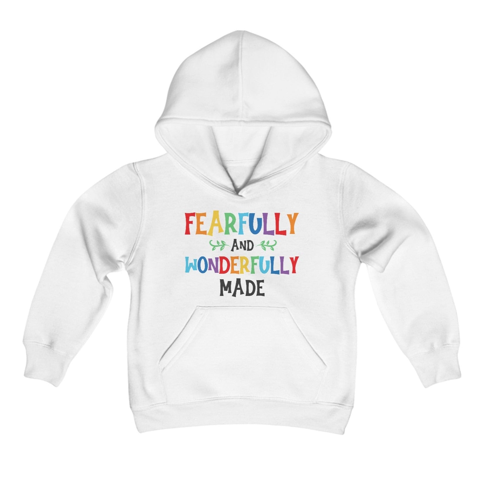 I am Fearfully Made Youth Hoodie - Jesus Passion Apparel