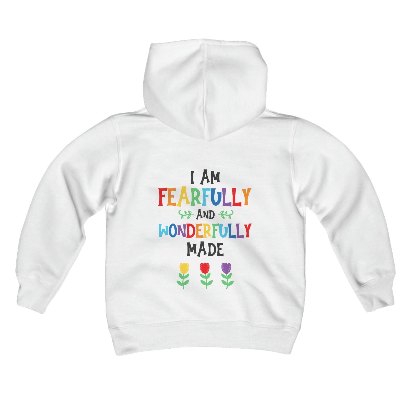 I am Fearfully Made Youth Hoodie - Jesus Passion Apparel