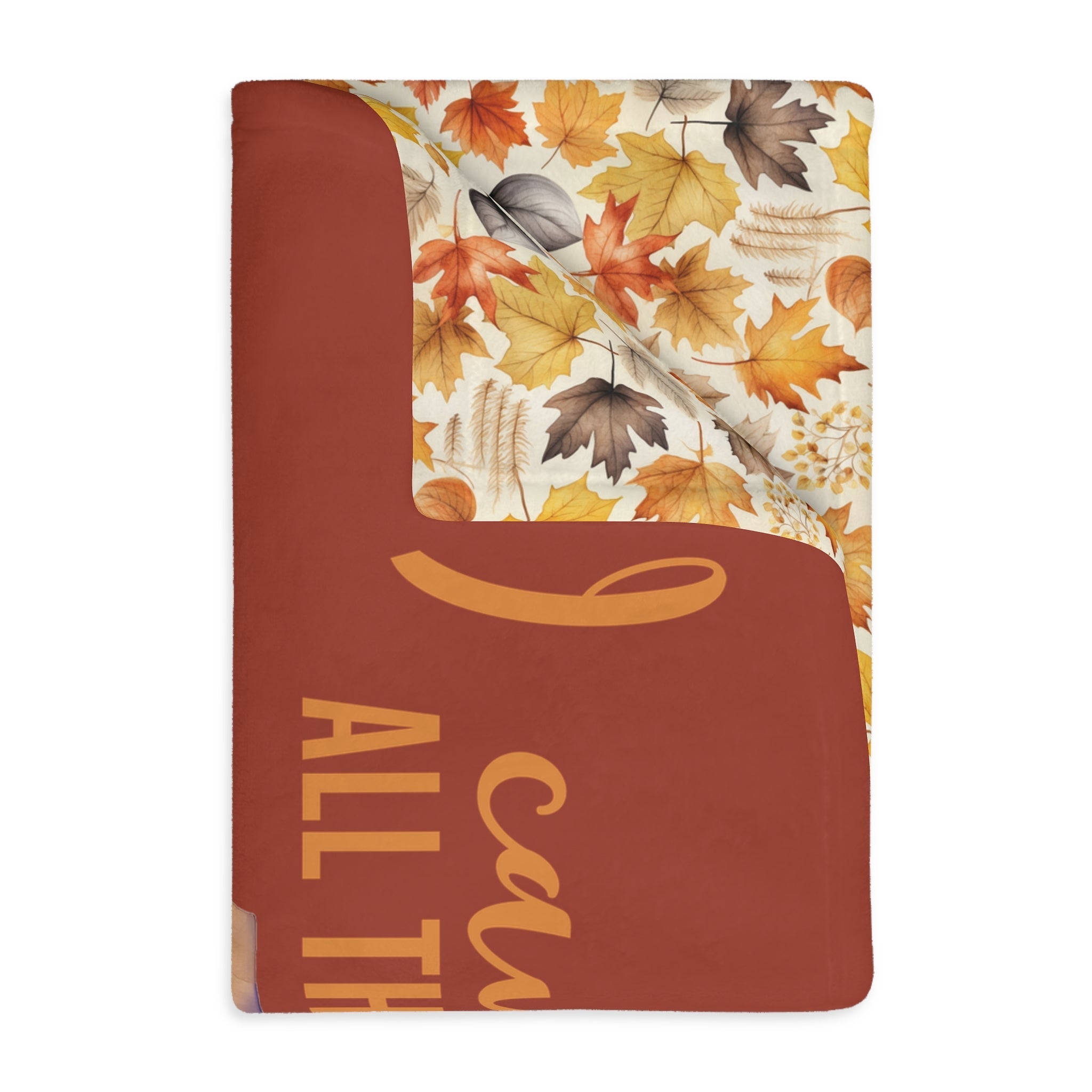 I Can Do all Things in Christ Velveteen Microfiber Blanket (Two - sided print) - Jesus Passion Apparel