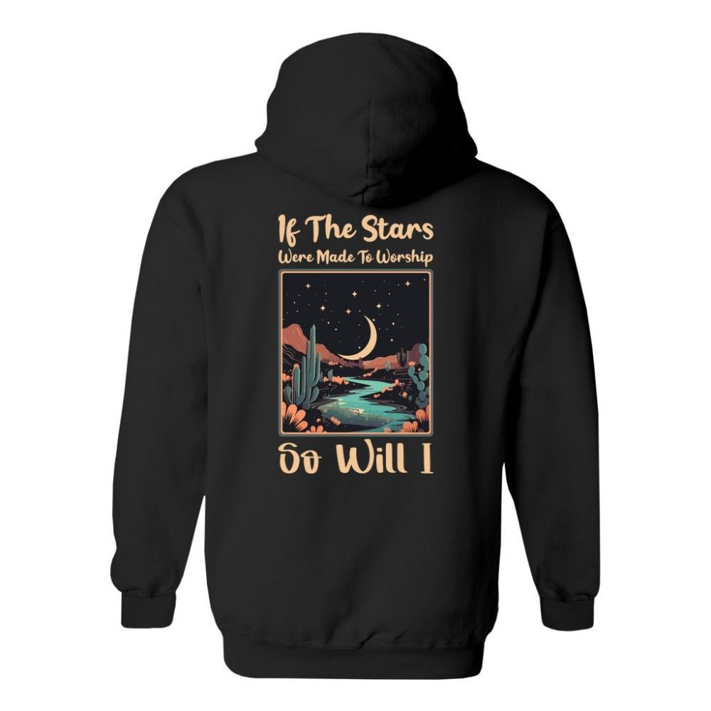 If the Stars Were Made to Worship Women's Jacket Heavy Blend Full - Zip Hooded Sweatshirt - Jesus Passion Apparel