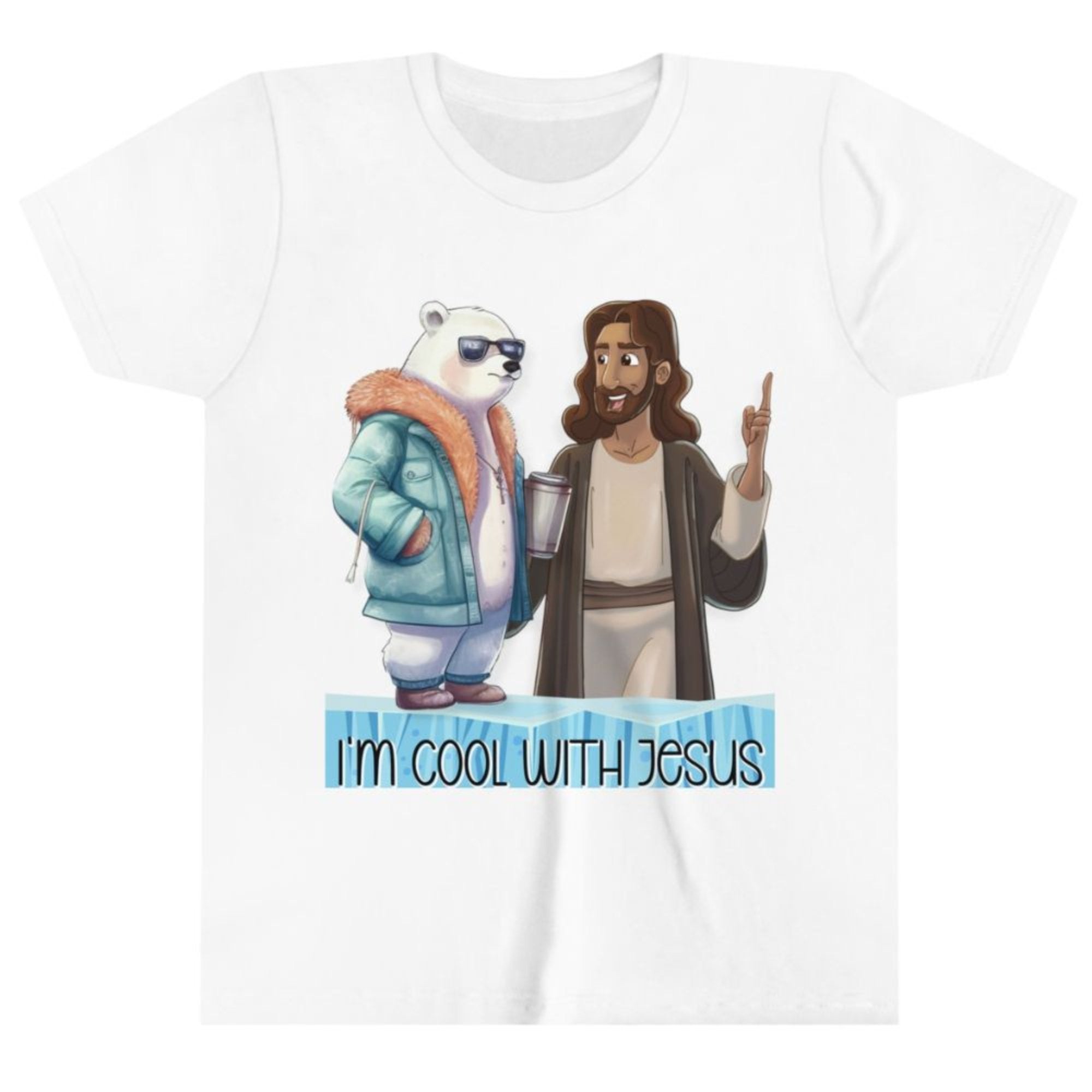 I'm Cool With Jesus Youth Short Sleeve T-Shirt - Jesus Passion Apparel