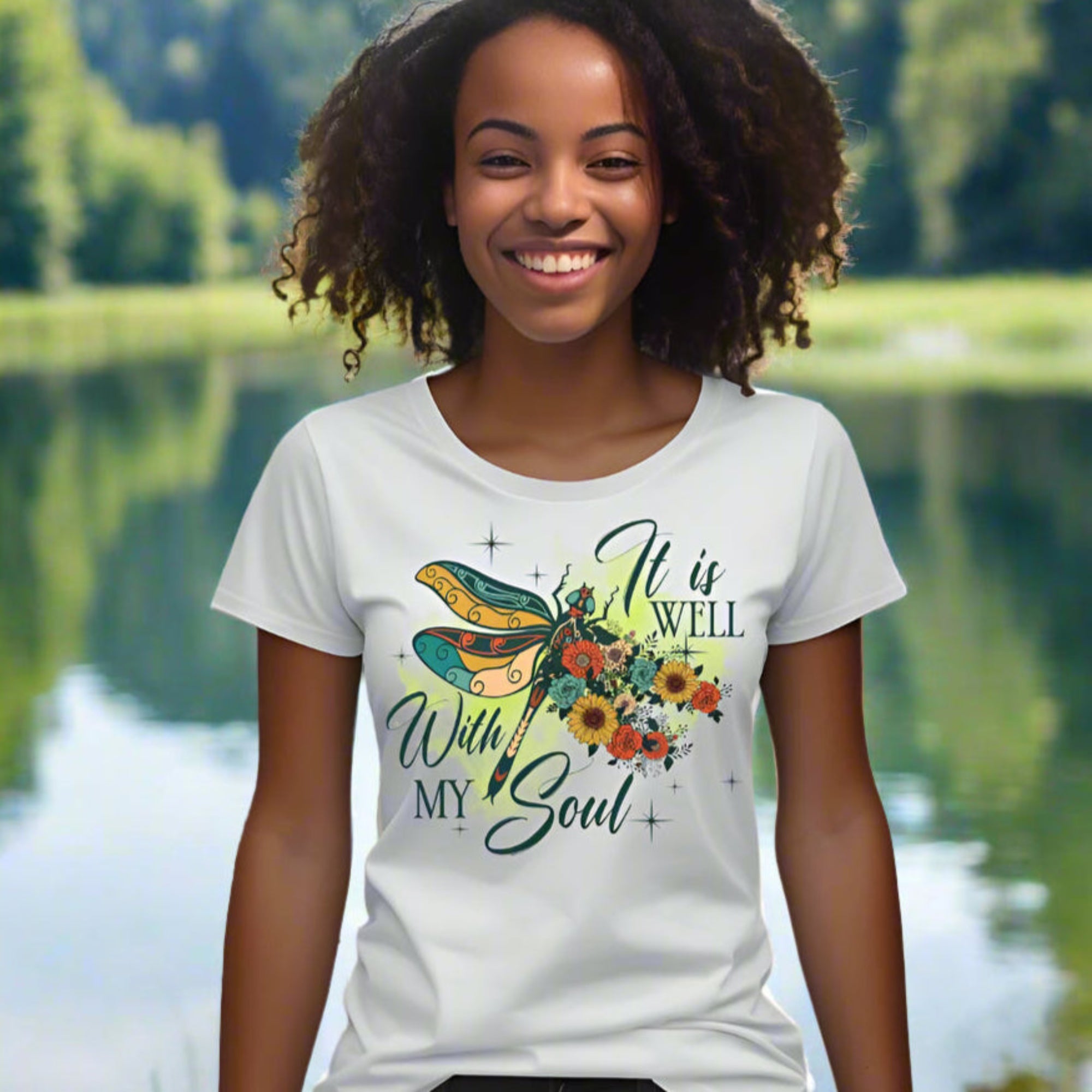 It is Well With My Soul Jersey Short Sleeve T-Shirt - Jesus Passion Apparel