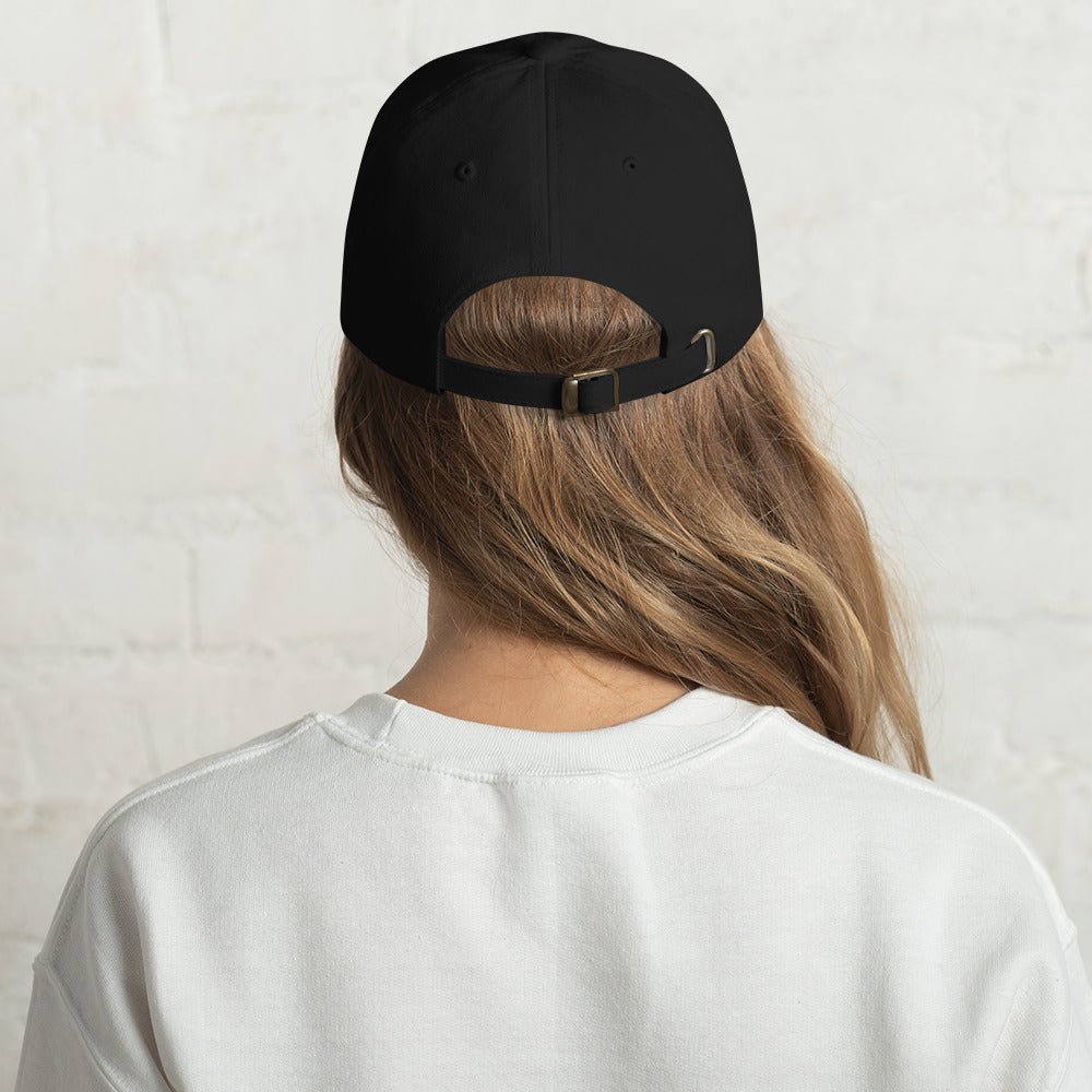 Jesus Classic Dad's Cap - Black with White Embroidery - Jesus Passion Apparel