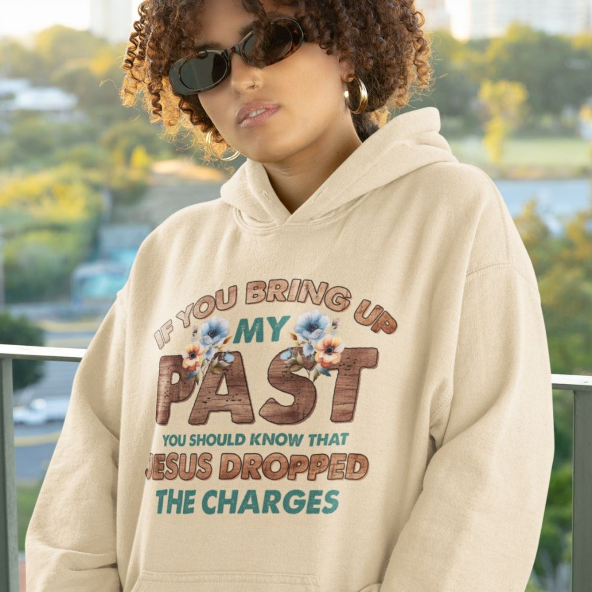 Jesus Dropped the Charges Unisex - Fit Hoodie - Jesus Passion Apparel