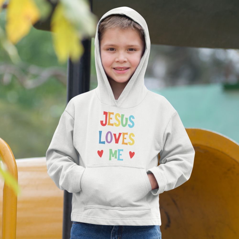 Jesus Loves Me This I know Youth Hoodie - Jesus Passion Apparel