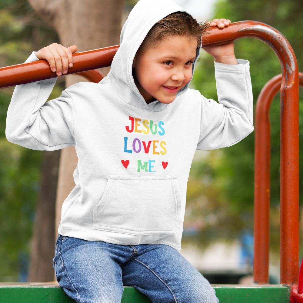 Jesus Loves Me This I know Youth Hoodie - Jesus Passion Apparel