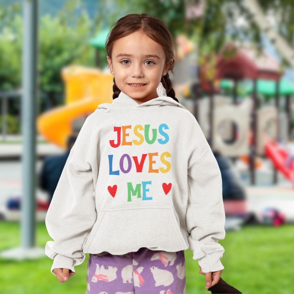 Jesus Loves Me This I know Youth Hoodie - Jesus Passion Apparel