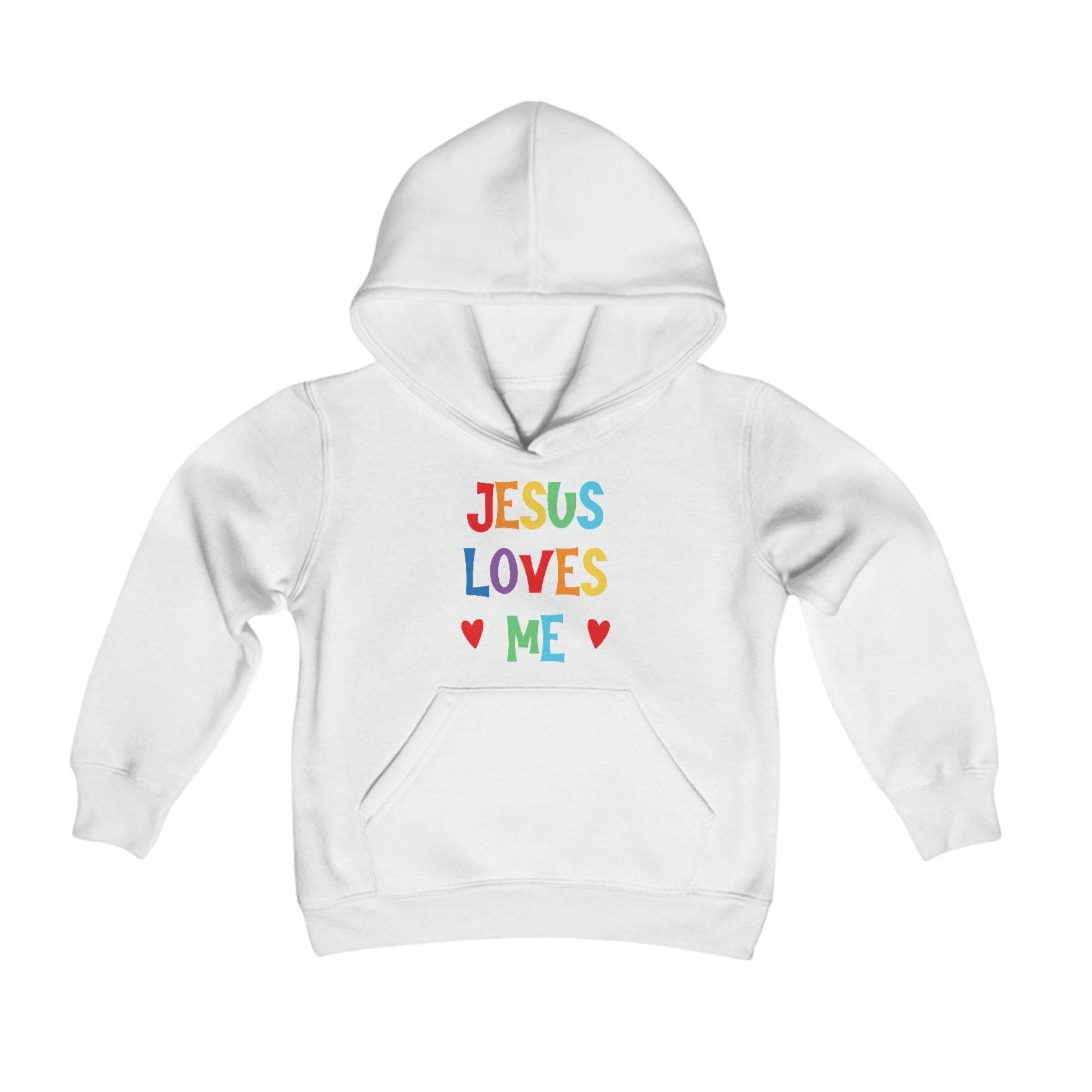 Jesus Loves Me This I know Youth Hoodie - Jesus Passion Apparel