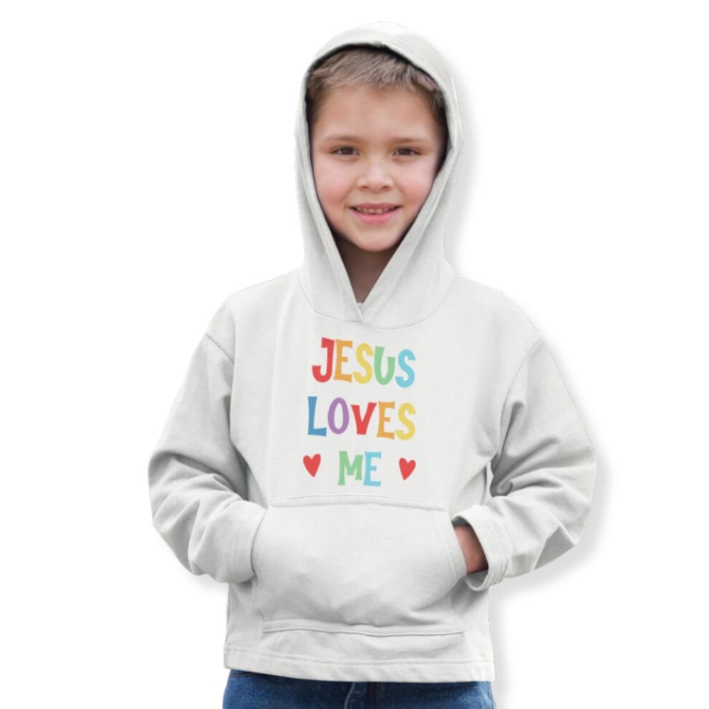 Jesus Loves Me This I know Youth Hoodie - Jesus Passion Apparel