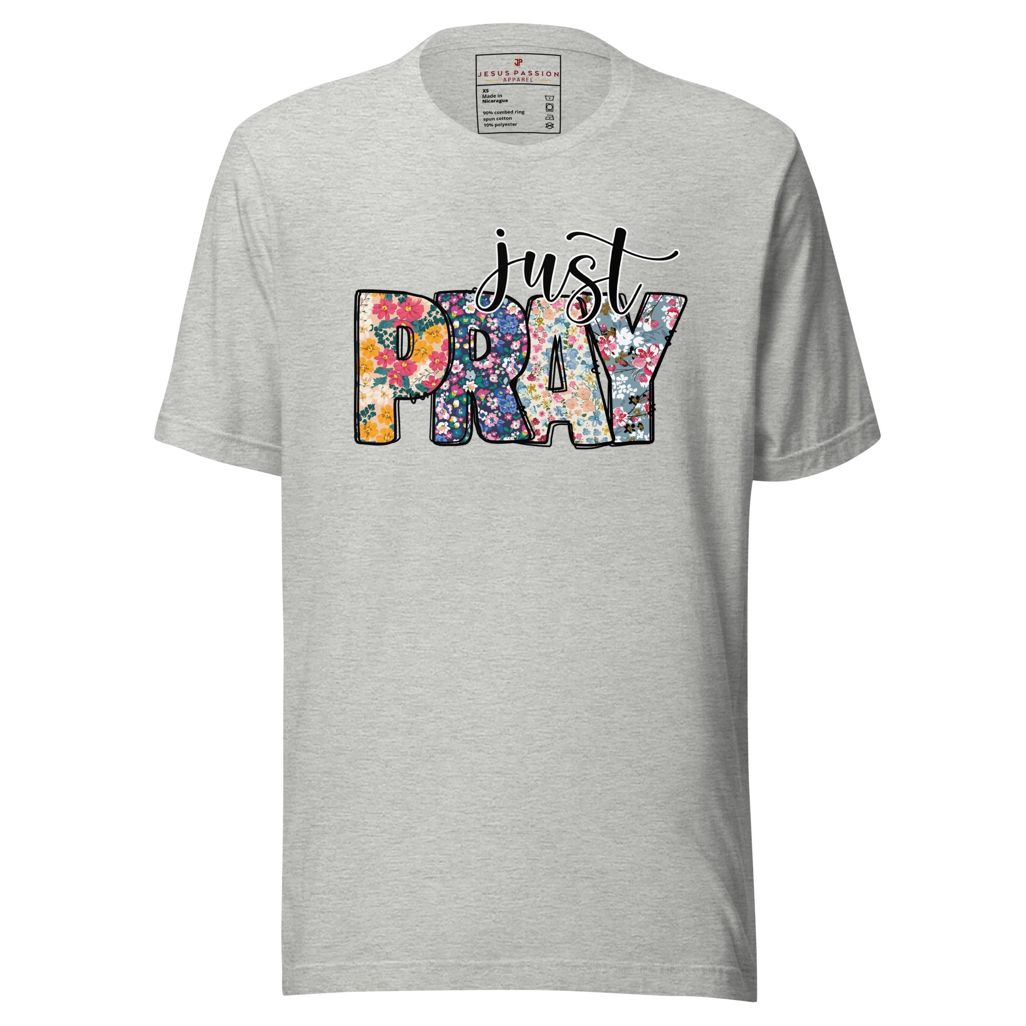 Just Pray Women's Jersey Short Sleeve T-Shirt - Jesus Passion Apparel