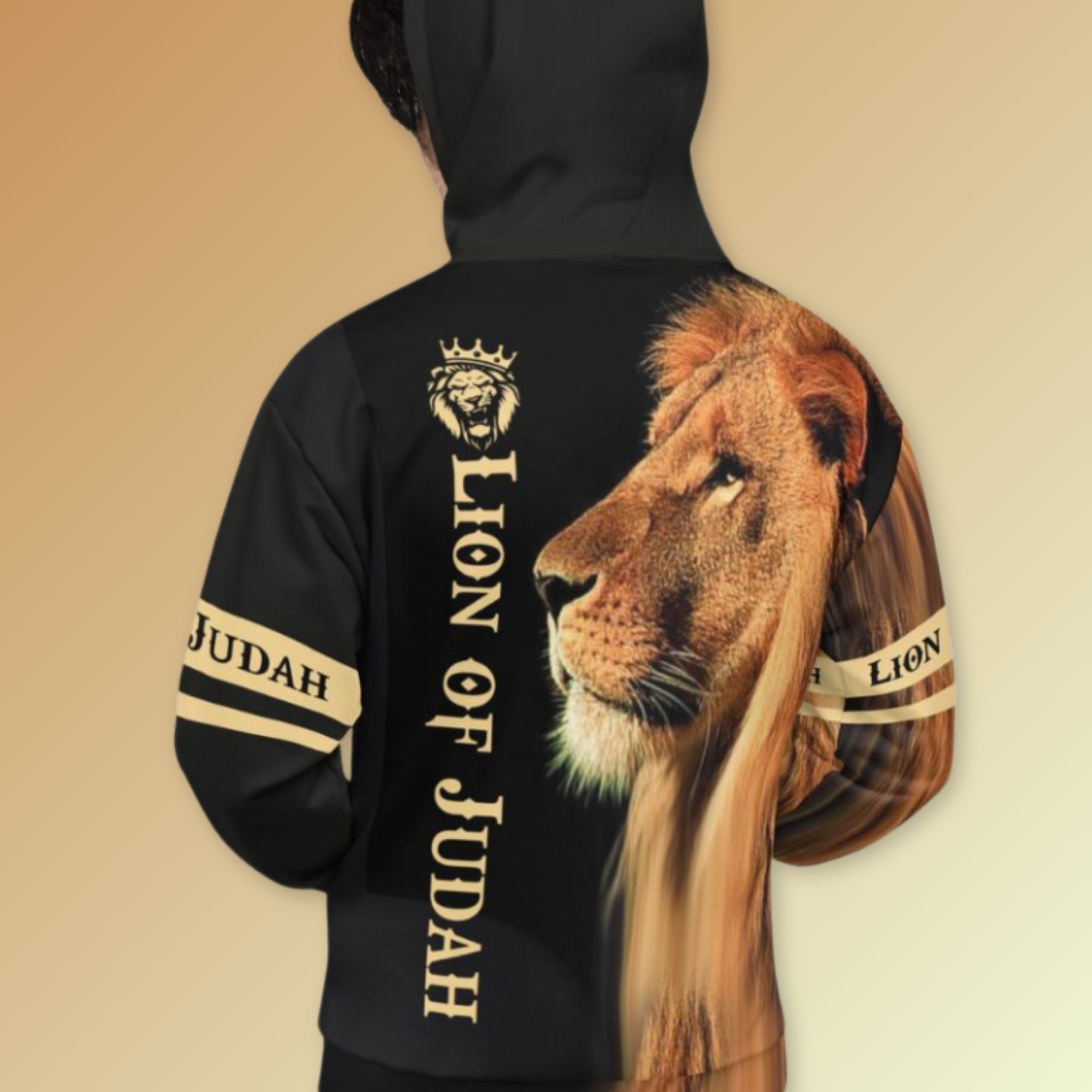 Lion of Judah Fleece Unisex Hoodie - Jesus Passion Apparel