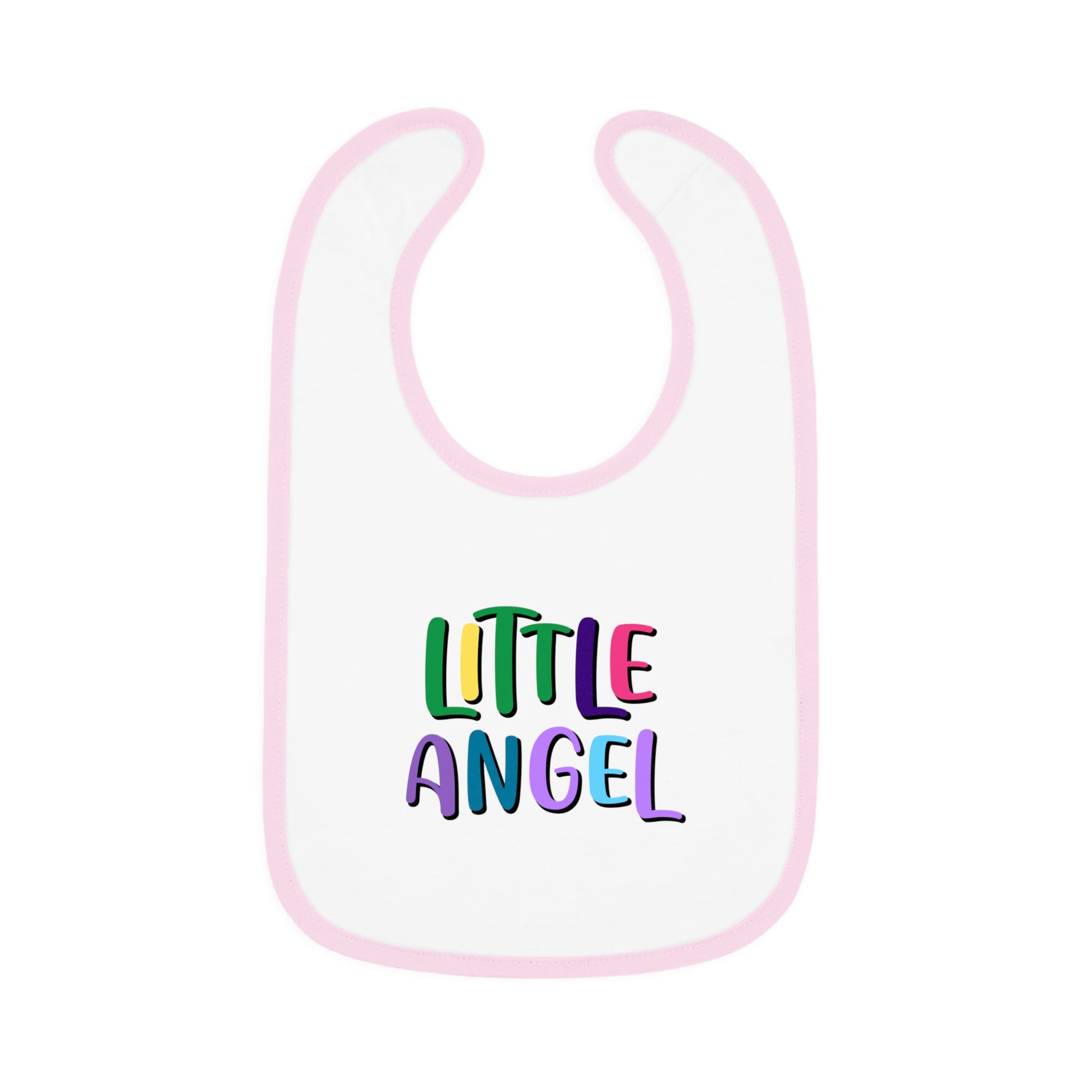 Little Angel - Colorful Baby Jersey Bib - Jesus Passion Apparel