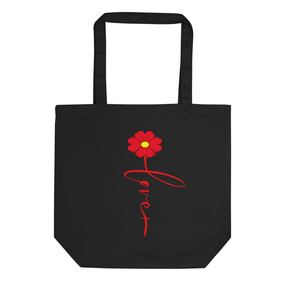 Love Flower Tote - Jesus Passion Apparel