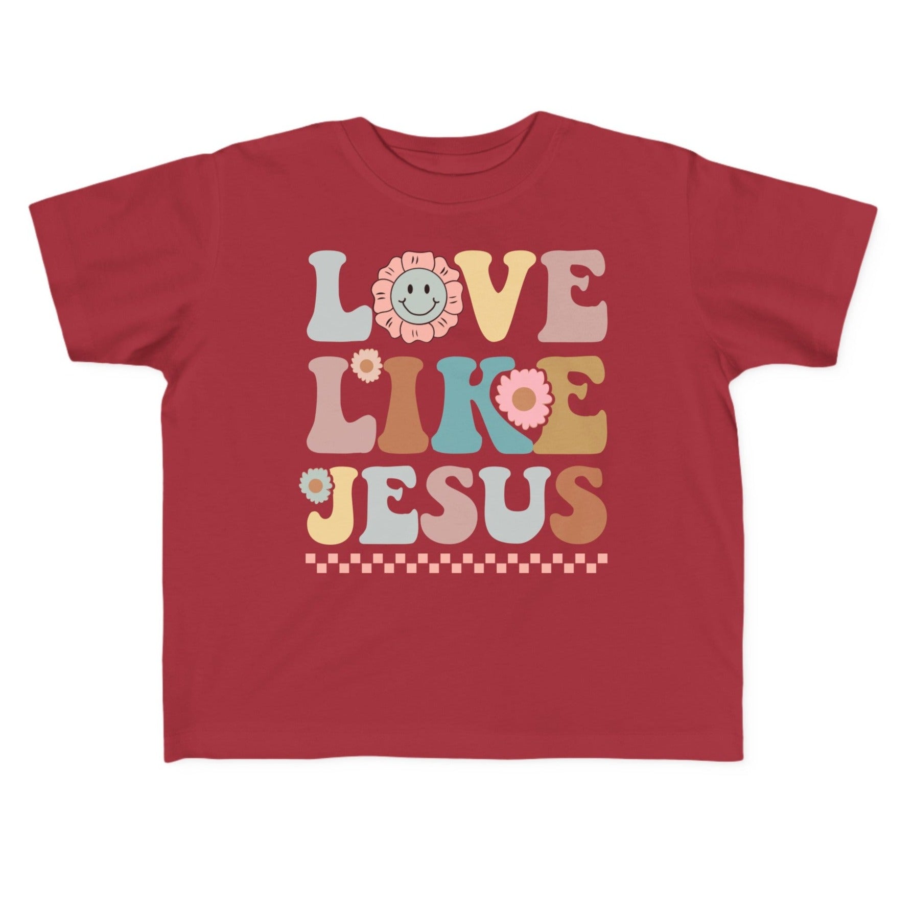 Love Like Jesus Toddler's Fine Jersey Tee - Jesus Passion Apparel