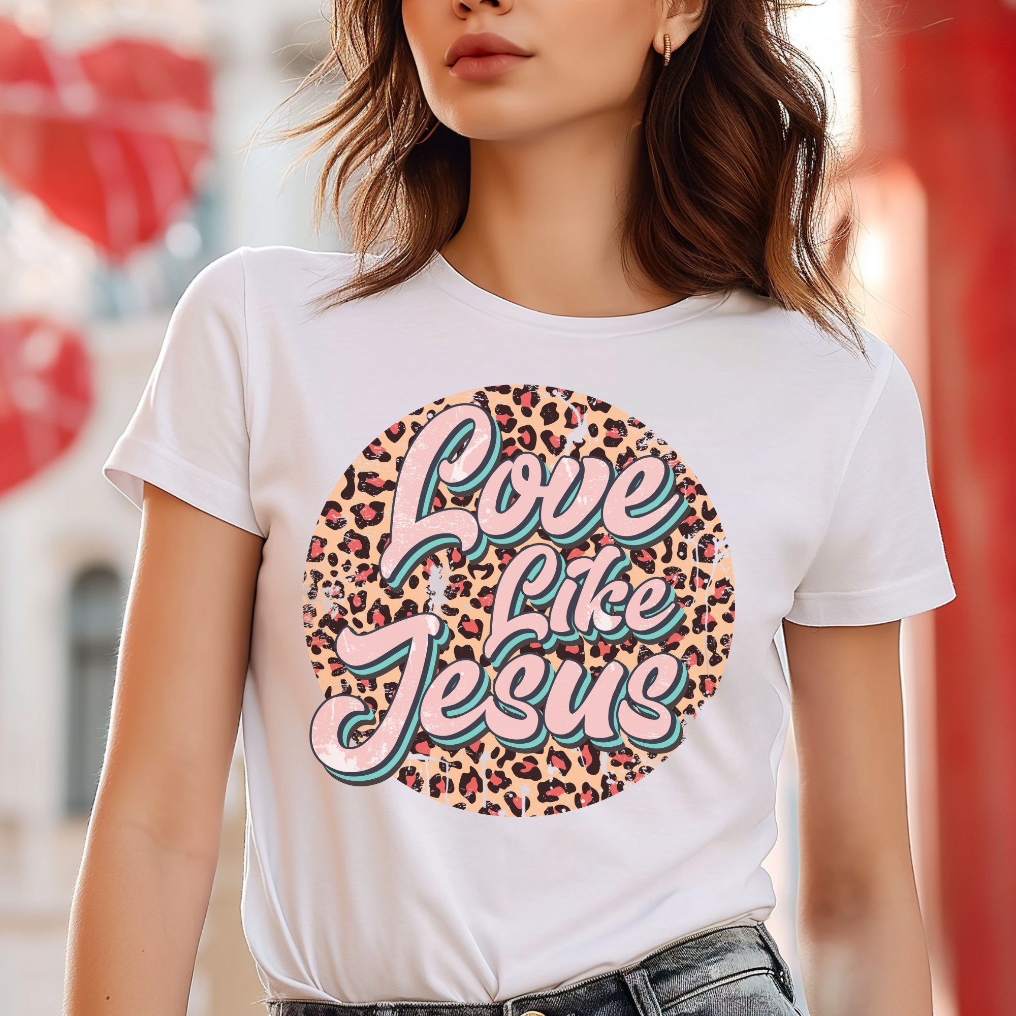 Love Like Jesus Unisex Jersey Short Sleeve Tee - White - Jesus Passion Apparel