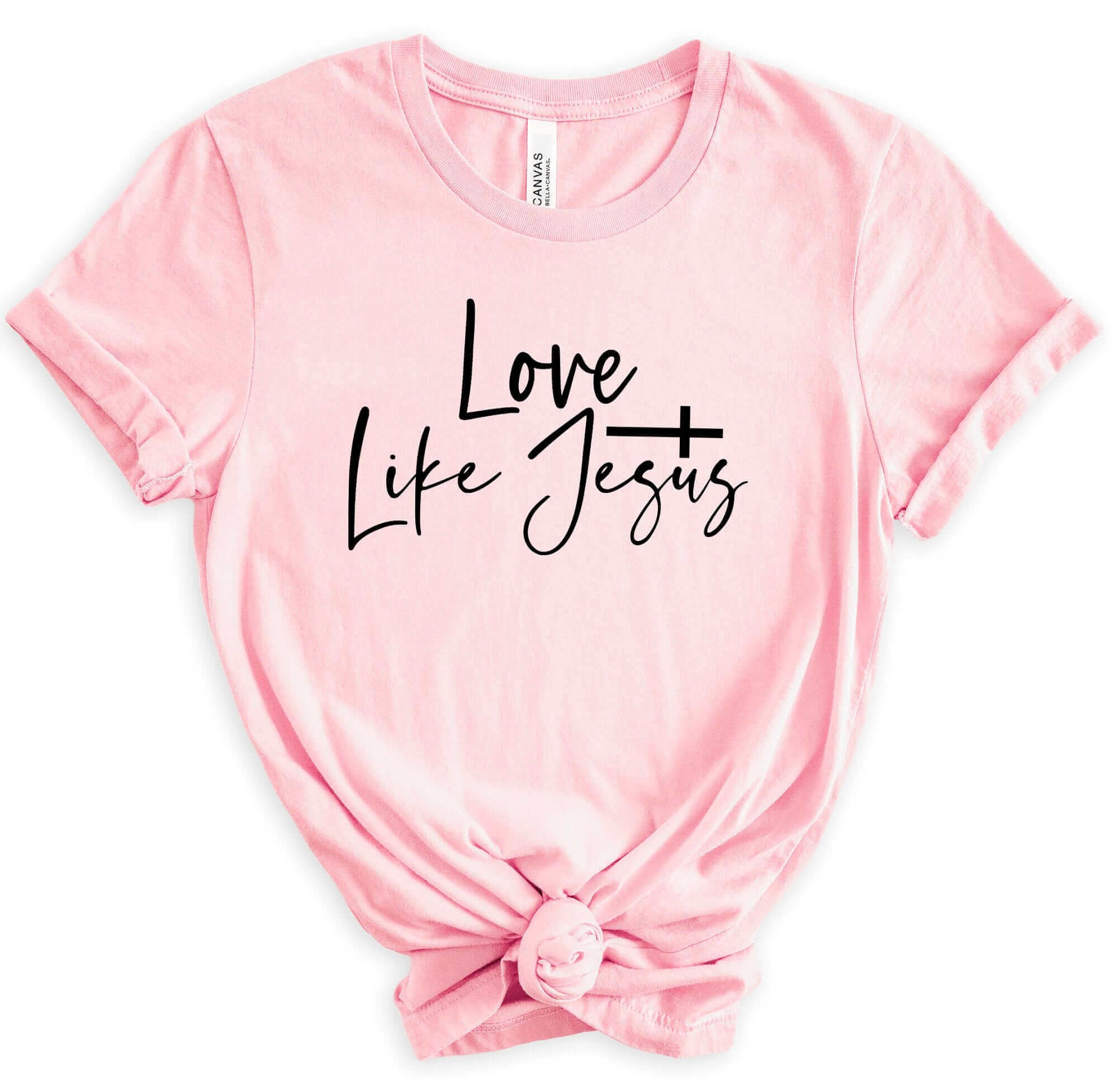 Love Like Jesus Women's Short Sleeve Tee - Jesus Passion Apparel