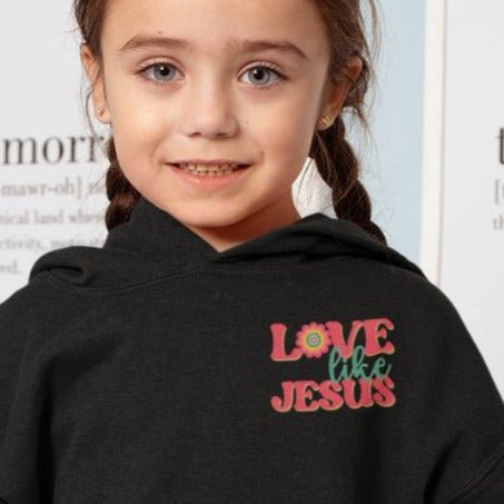 Love like Jesus Youth Hoodie - Jesus Passion Apparel