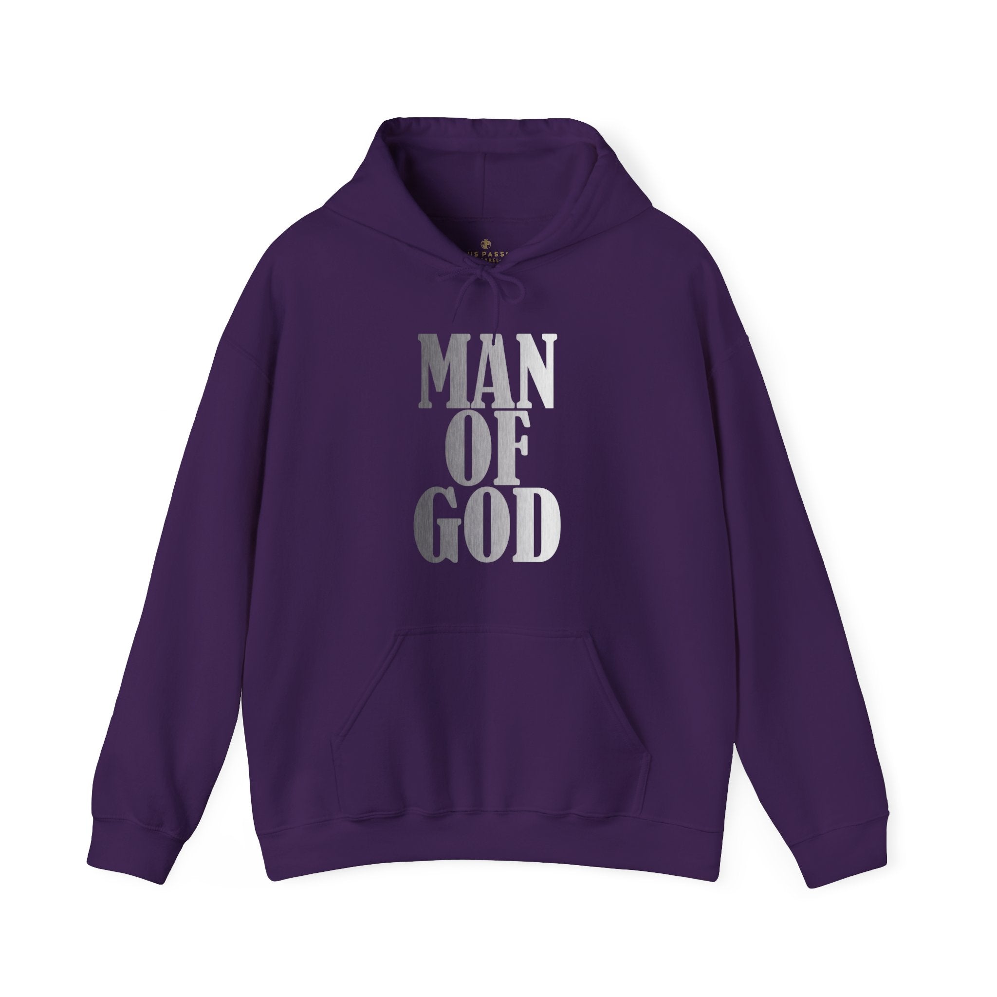 Man of God Men's Heavy Blend™ Hoodie - Jesus Passion Apparel