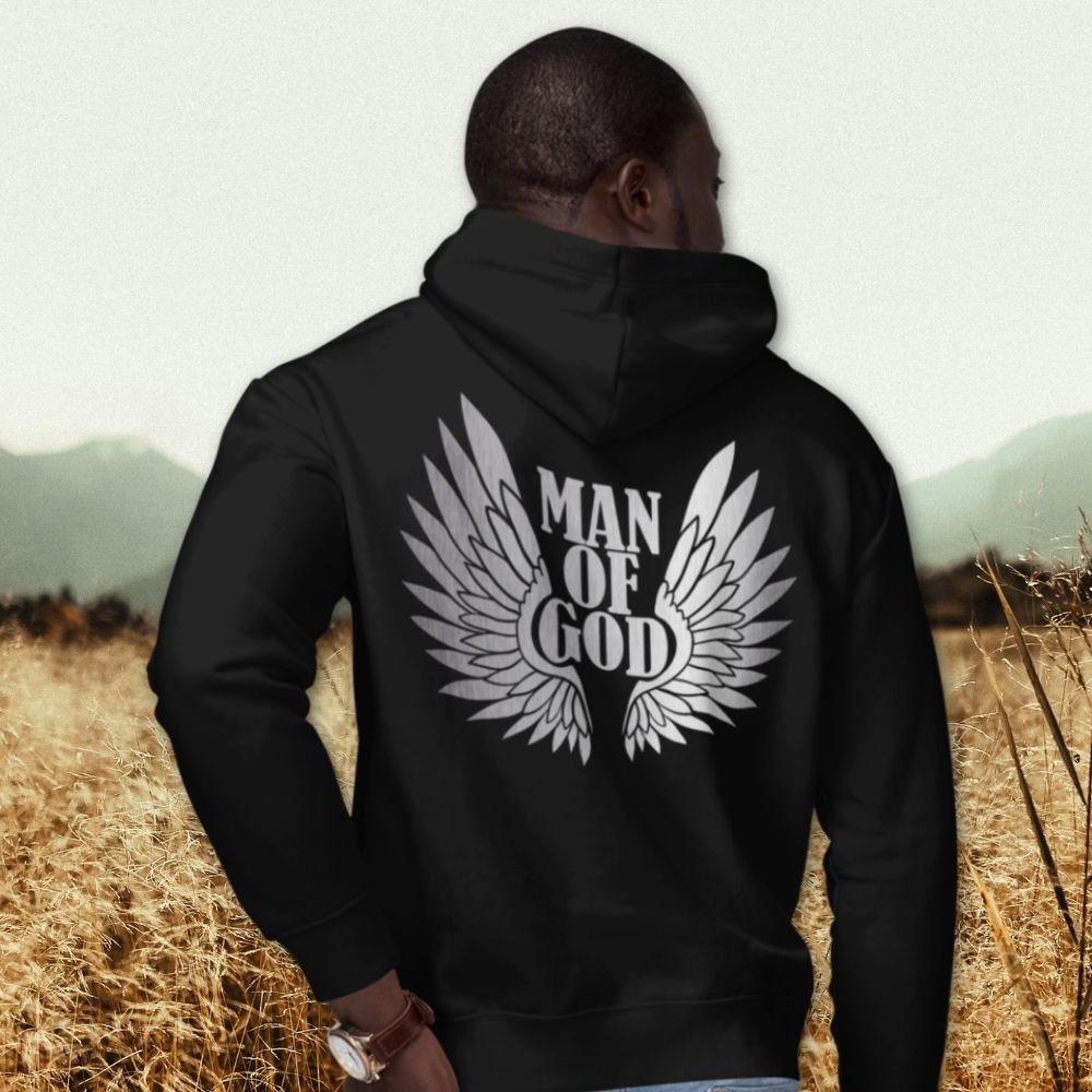 Man of God Men's Heavy Blend™ Hoodie - Jesus Passion Apparel