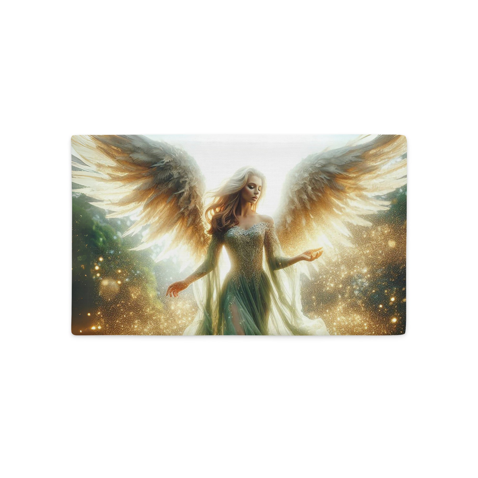 Meadow Angel Premium Pillow Case - Jesus Passion Apparel