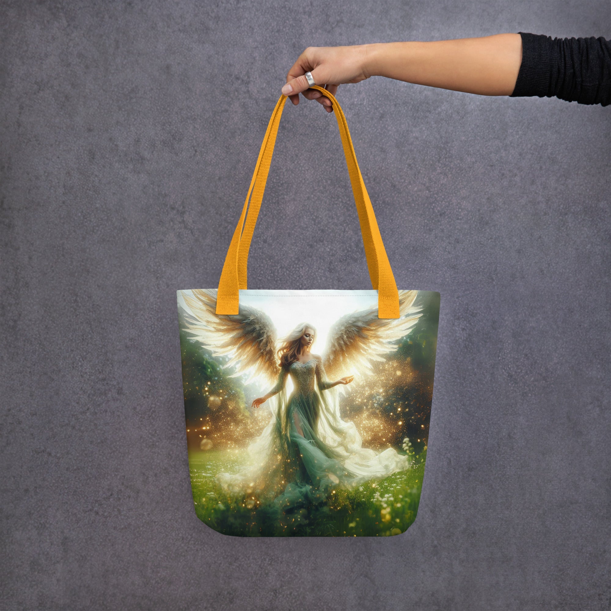 Meadow Angel Tote bag - Jesus Passion Apparel