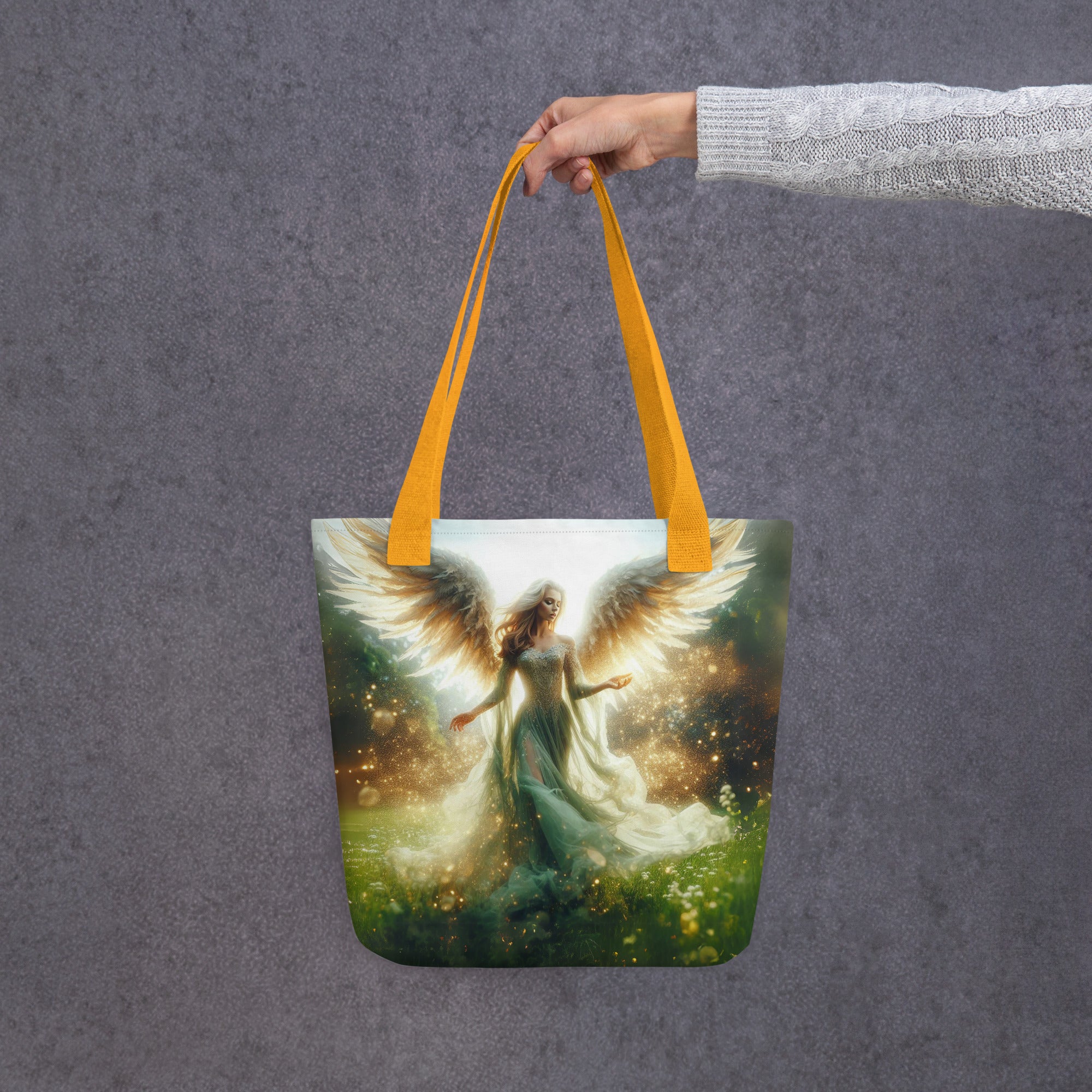 Meadow Angel Tote bag - Jesus Passion Apparel