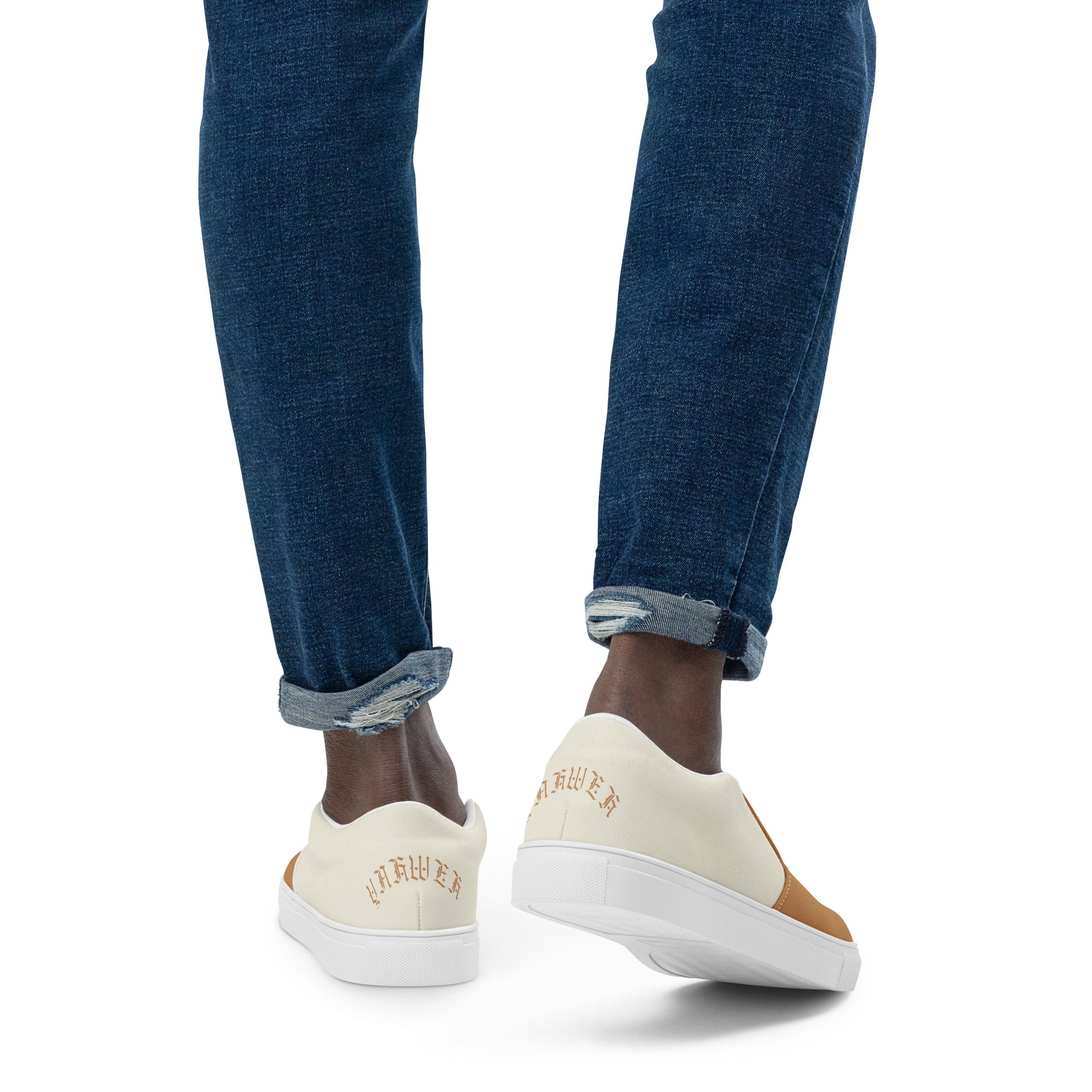 Mens cream 2025 canvas shoes