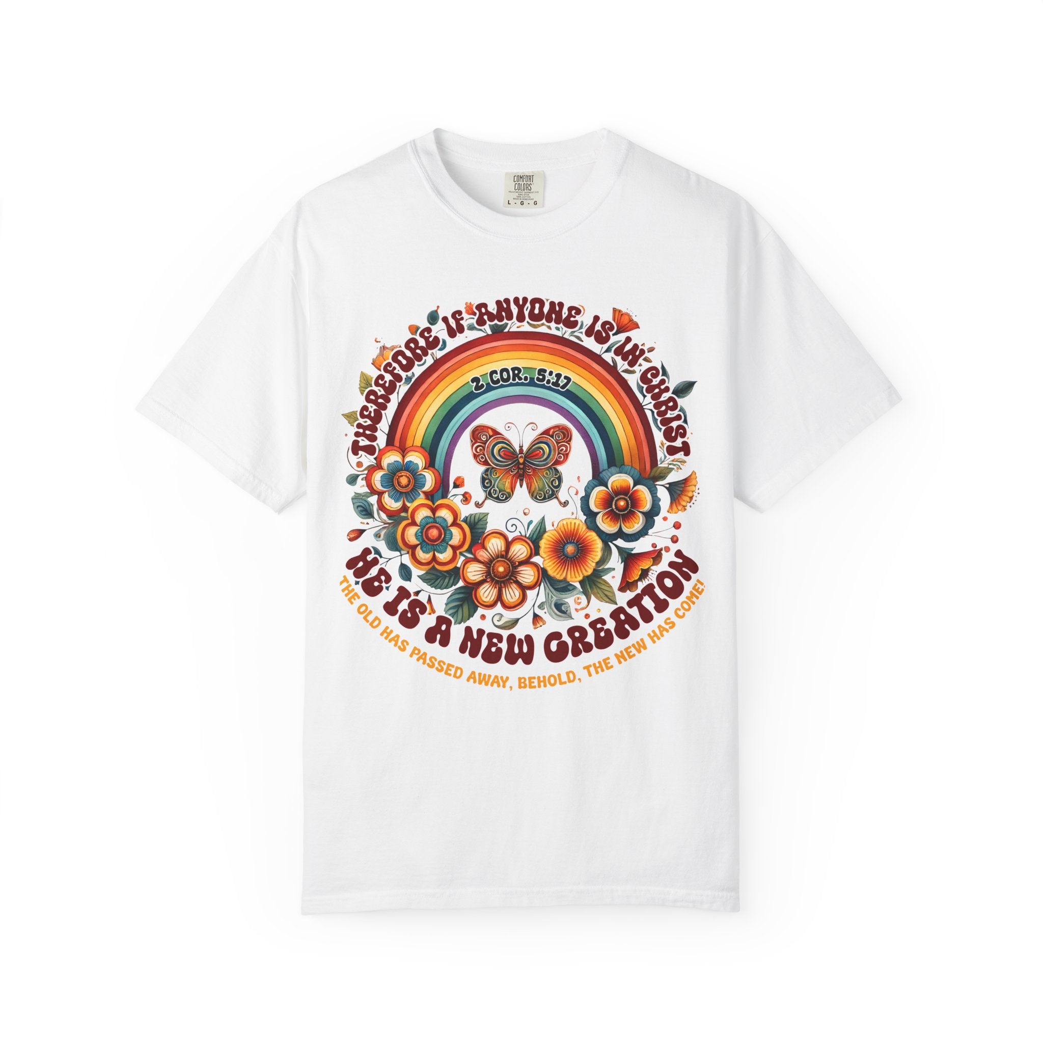 new creation women tshirt white jesus passion apparel