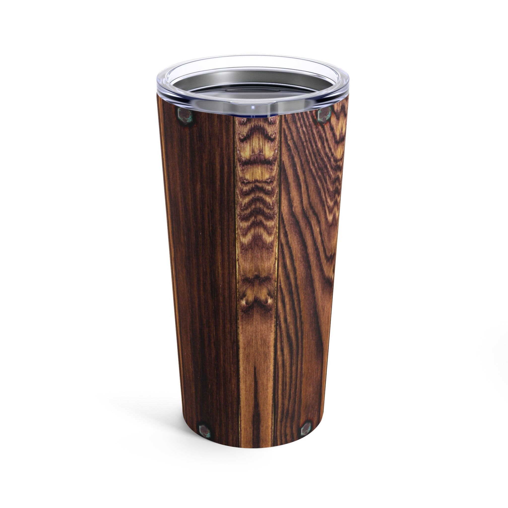 Old Wooden Cross Hot - Cold Tumbler 20 oz with Sip Lid - Jesus Passion Apparel