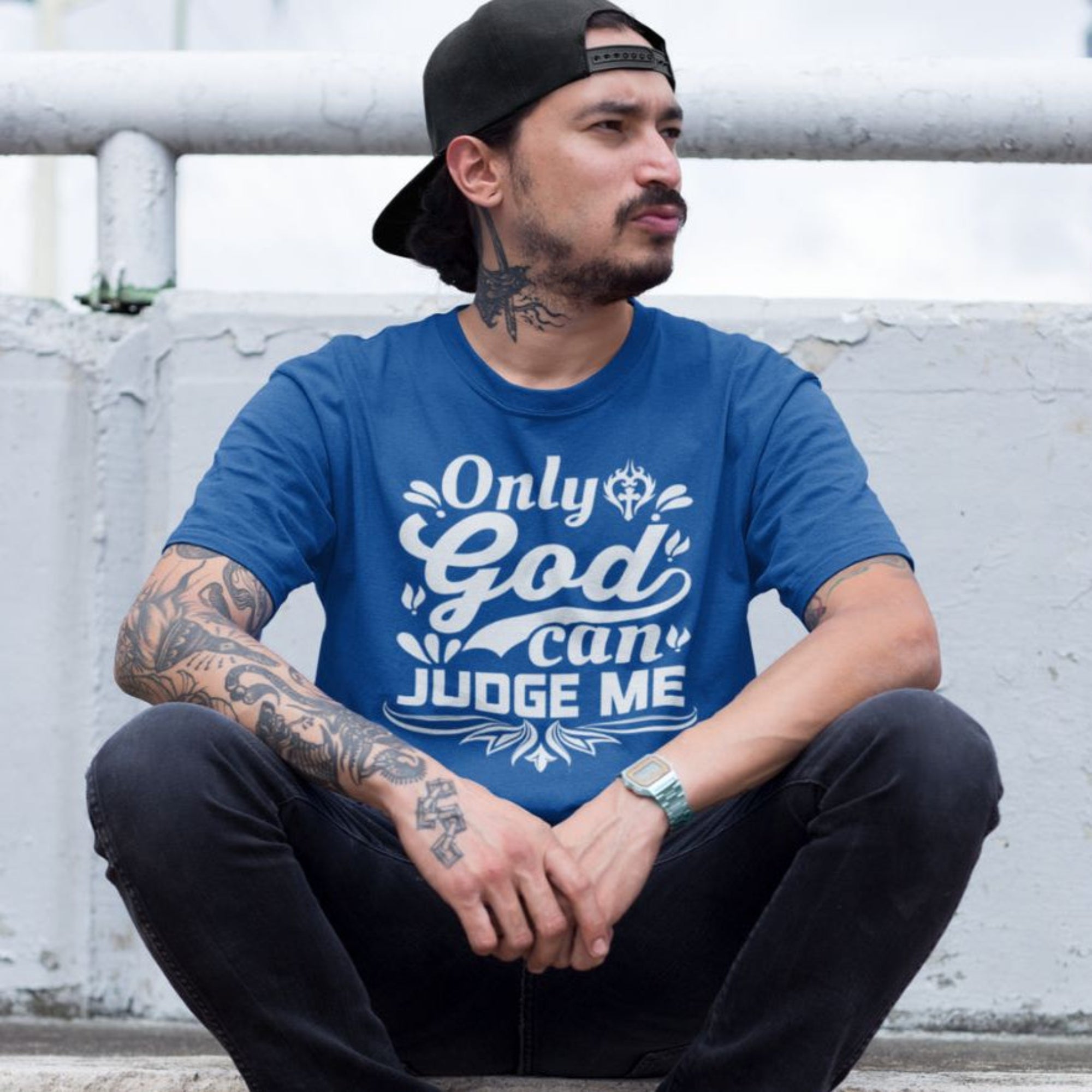 Only God Can Judge Me Unisex - Fit T-Shirt - Jesus Passion Apparel