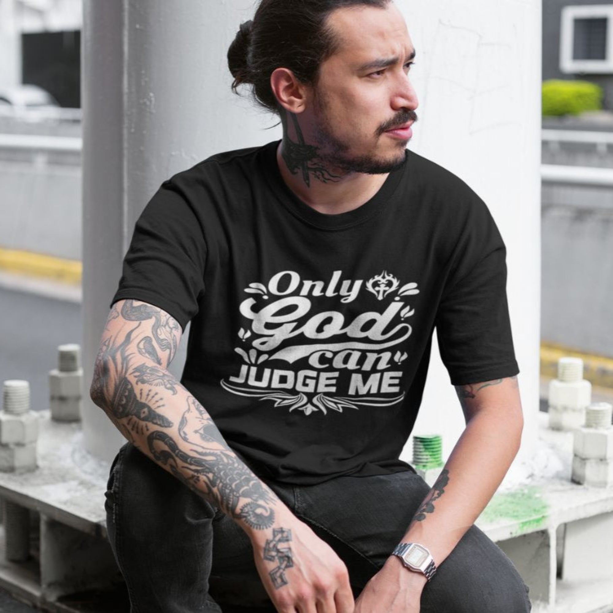 Only God Can Judge Me Unisex - Fit T-Shirt - Jesus Passion Apparel