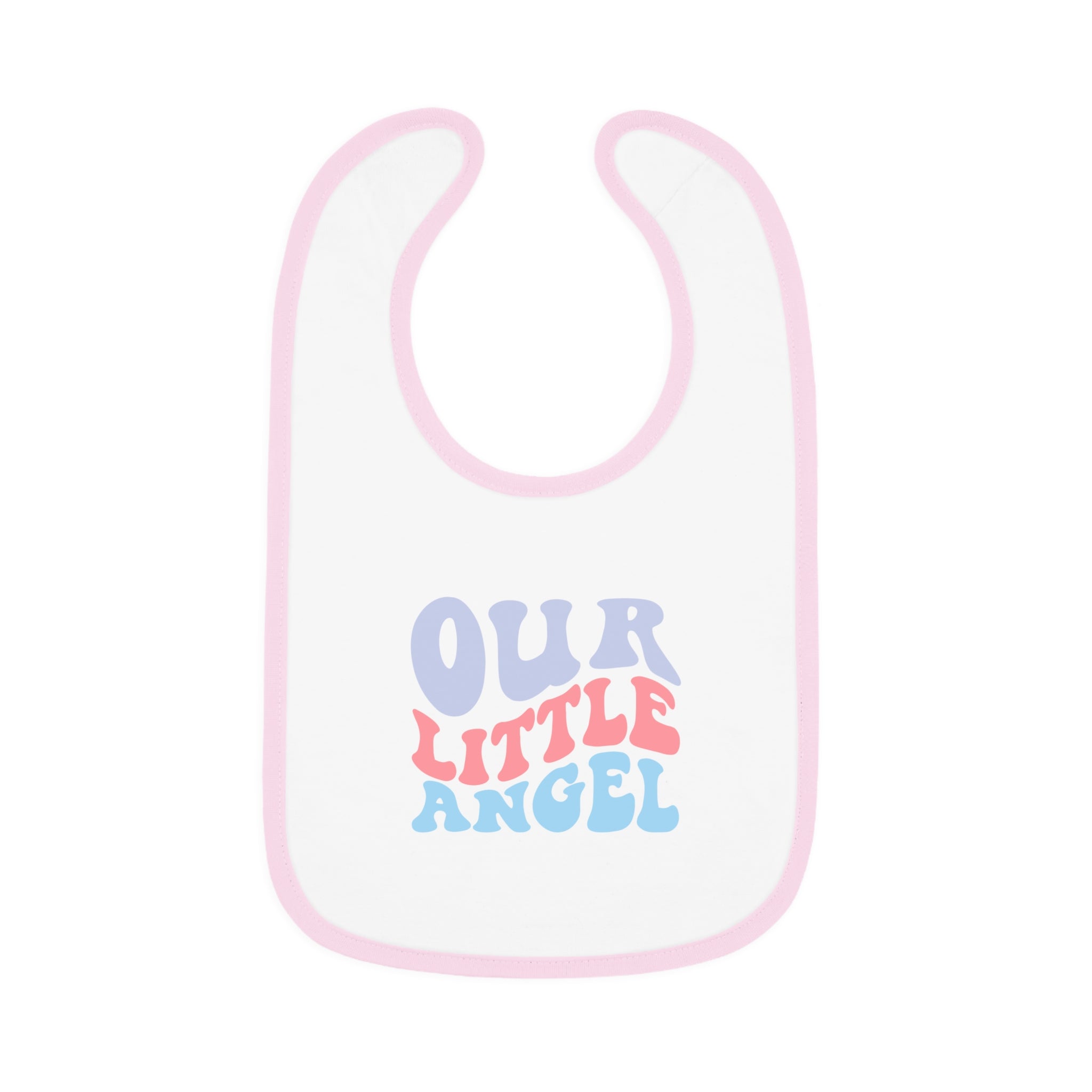 Our Little Angel Baby Jersey Bib - Jesus Passion Apparel