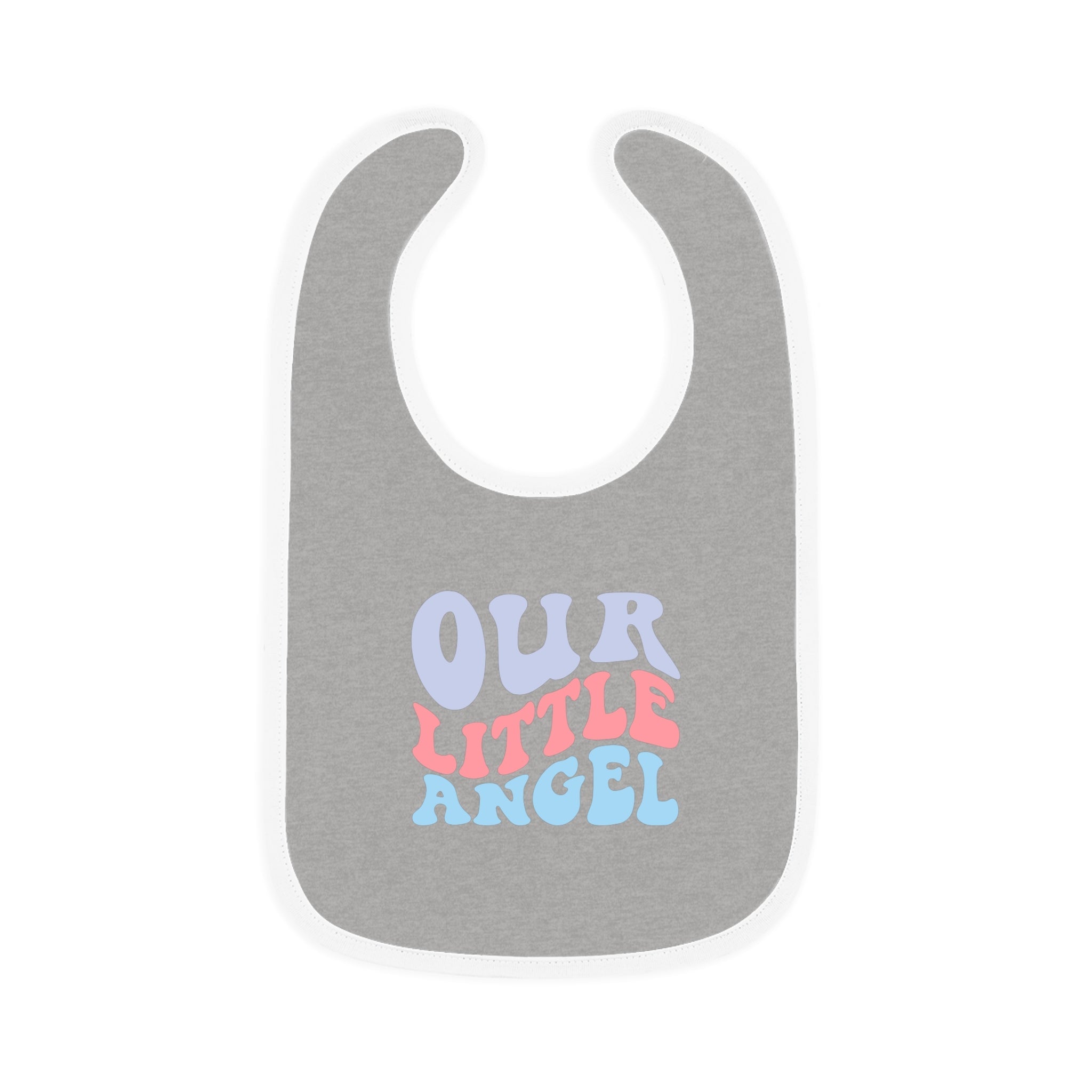 Our Little Angel Baby Jersey Bib - Jesus Passion Apparel