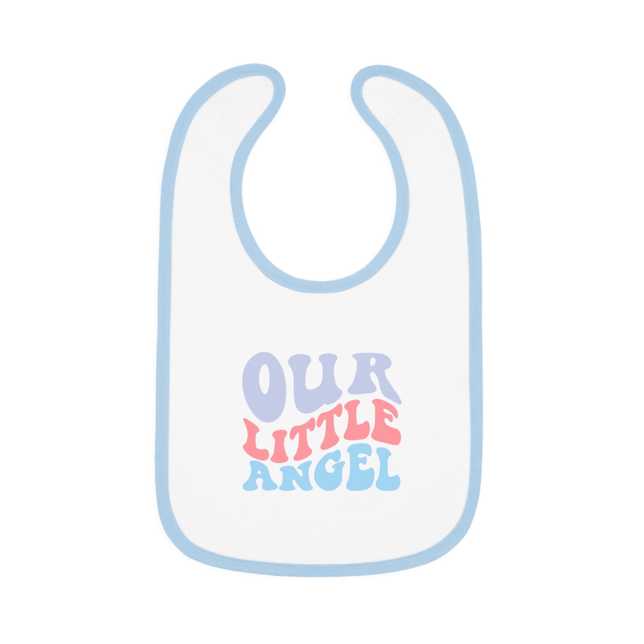 Our Little Angel Baby Jersey Bib - Jesus Passion Apparel