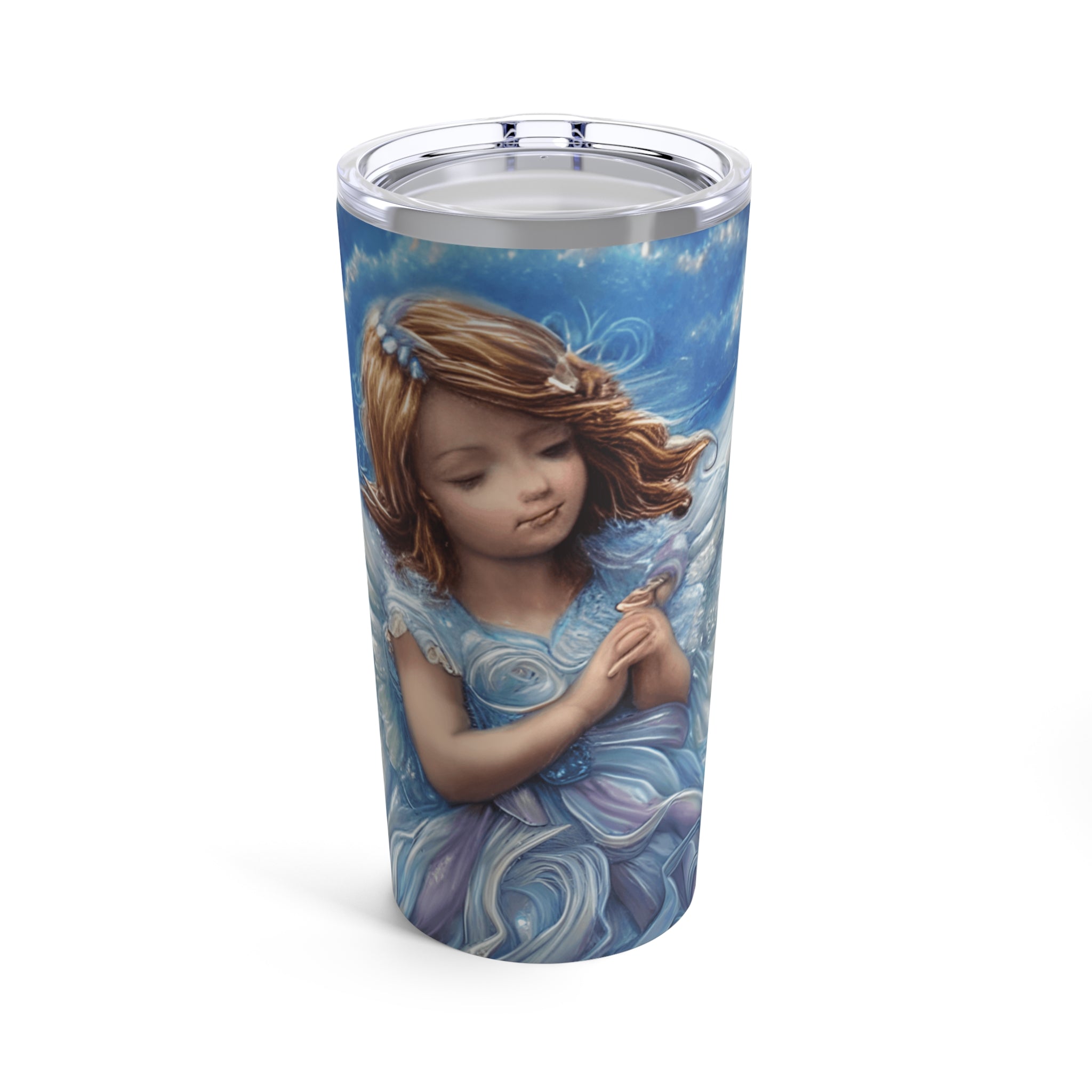 Pearl Angel Hot - Cold Tumbler Hot - Cold 20 oz with Sip Lid - Jesus Passion Apparel